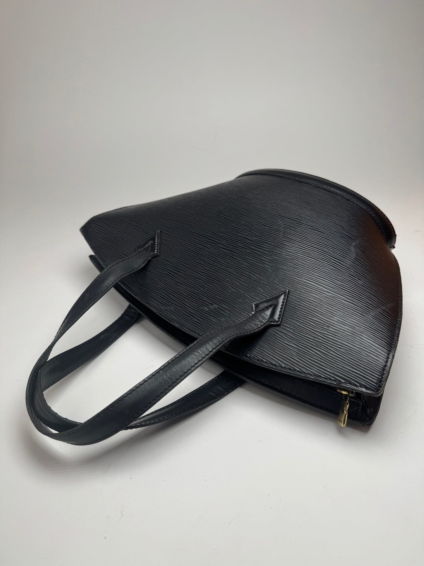 Vintage Louis Vuitton Saint Jacques Bag EPI Leather black