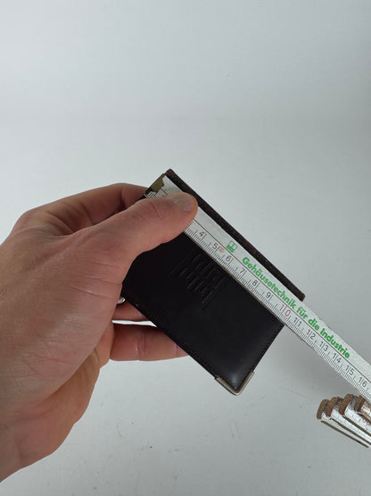 Vintage Givenchy Leather Card Holder Brown