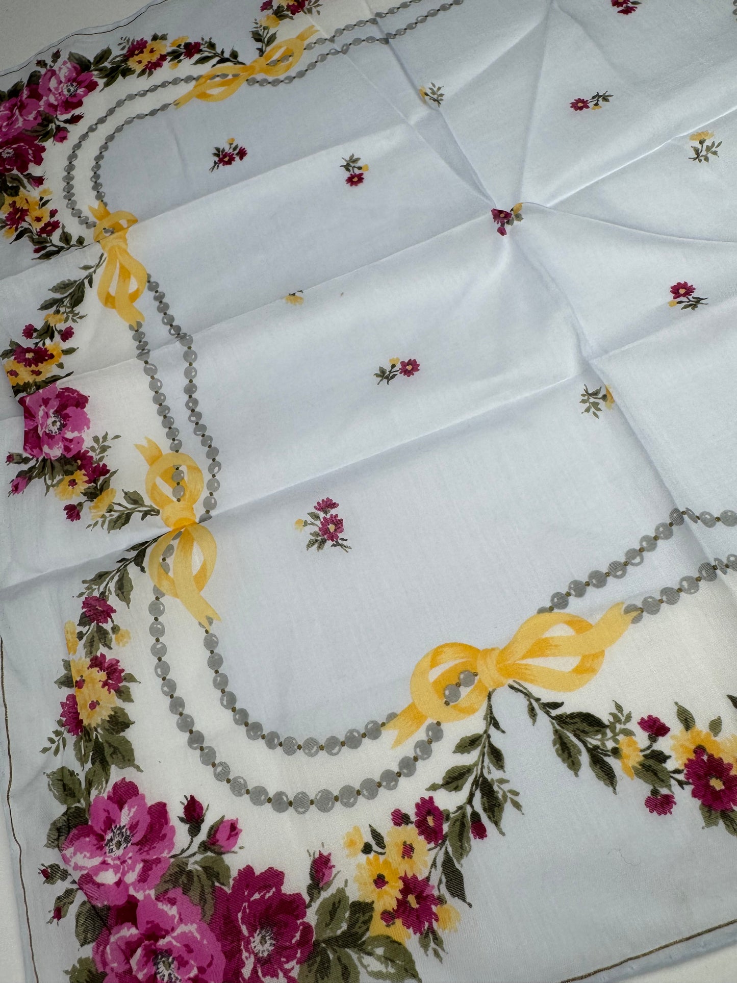 Vintage Christian Dior Silk Scarf