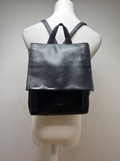 Vintage Radley London leather Backpack Black