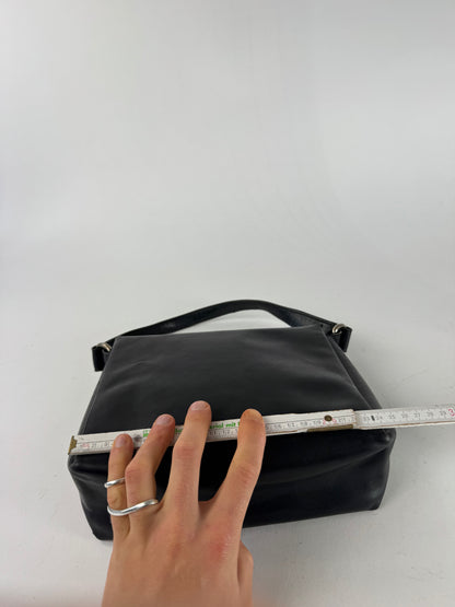 Vintage Gucci Leather Bag Black