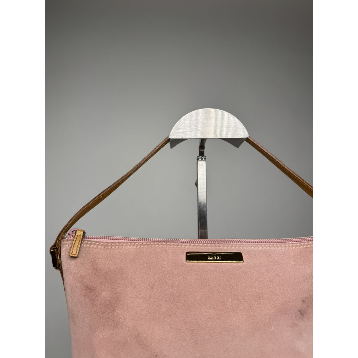 Gucci Jackie 1961 Pink Leather Handbag image 3