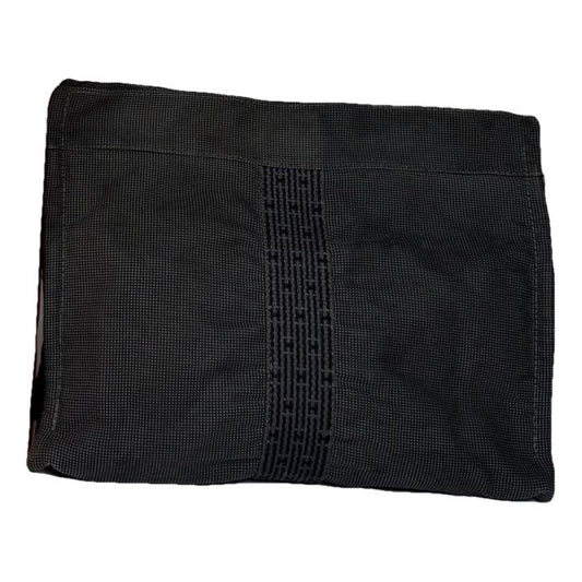 Hermès Black Polyester Clutch Bag image 1