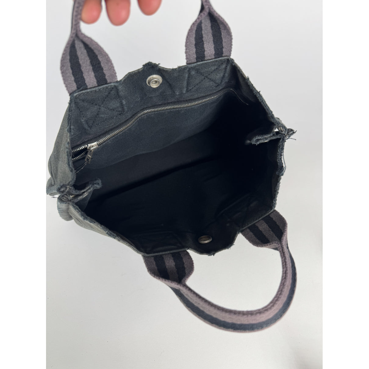 Hermès Black Cotton Handbag image 2