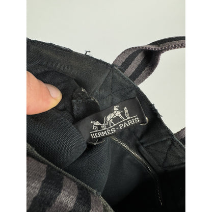 Hermès Black Cotton Handbag image 5