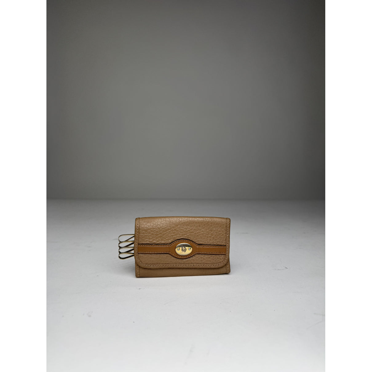 Dior Beige Leather Purse image 3