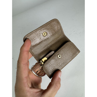 Dior Beige Leather Purse image 4