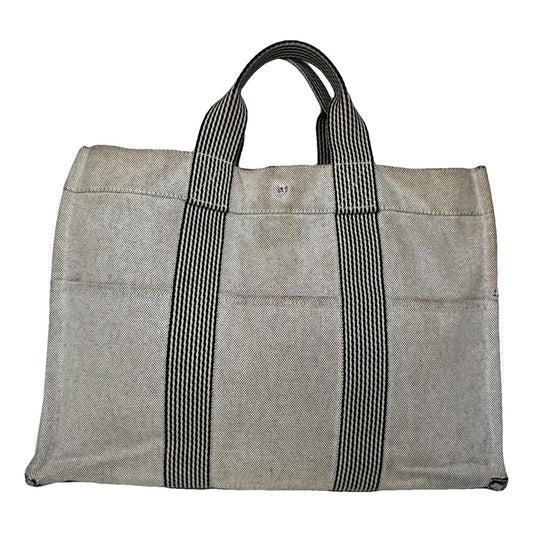 Hermès Beige Cotton Handbag image 1