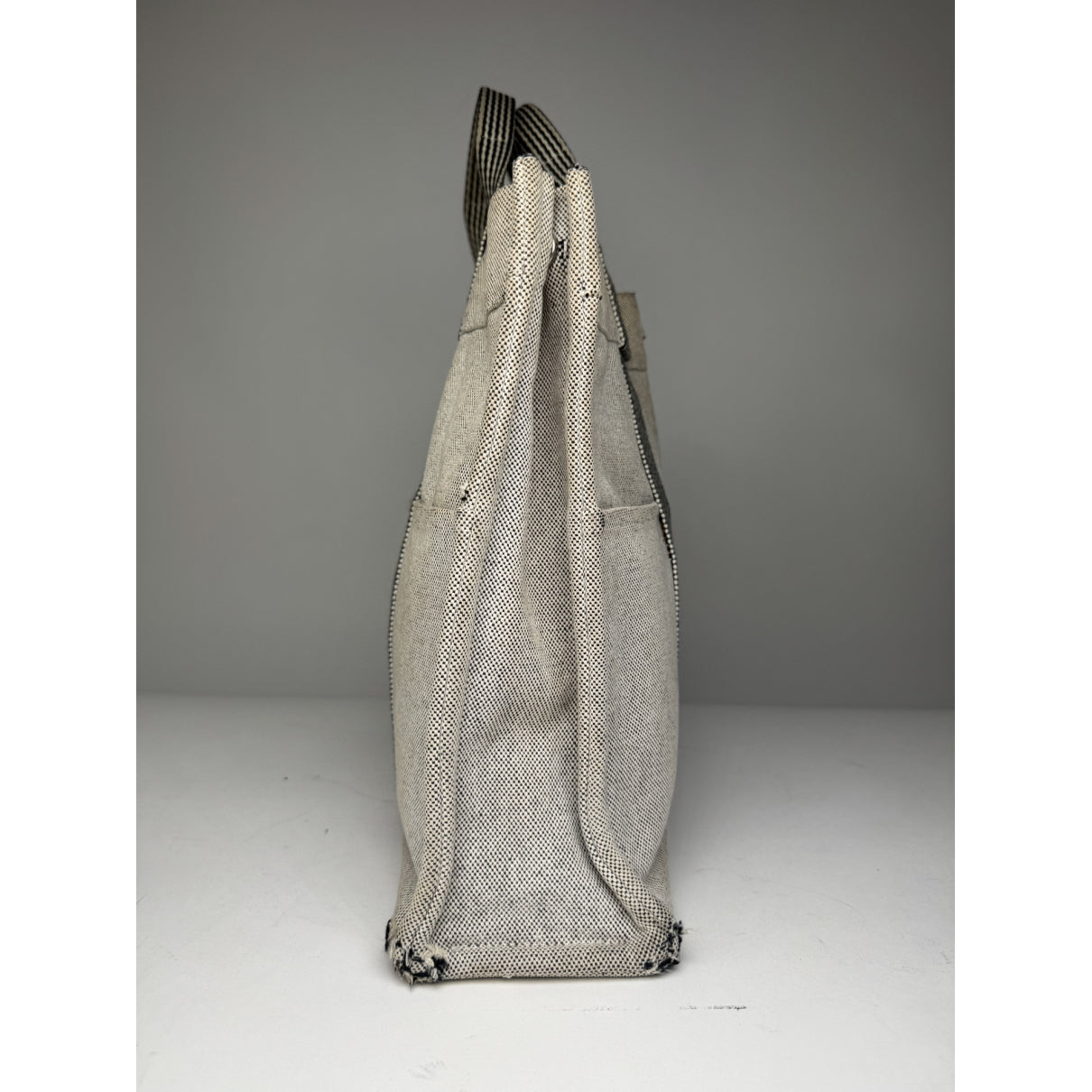 Hermès Beige Cotton Handbag image 4