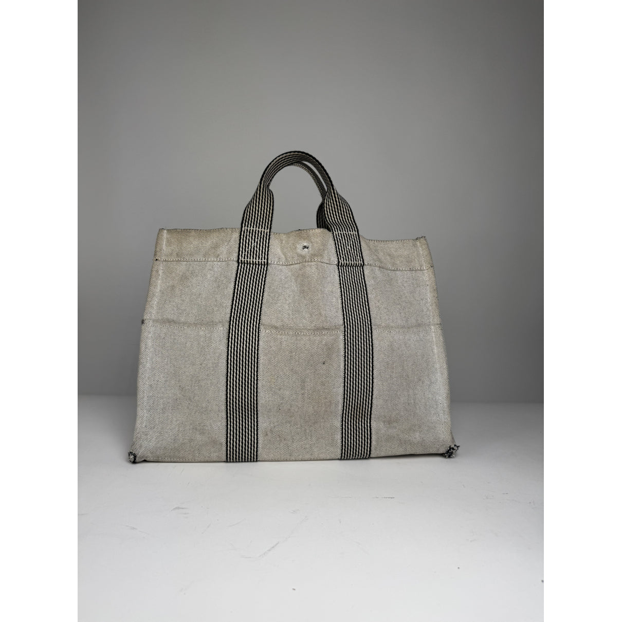 Hermès Beige Cotton Handbag image 5