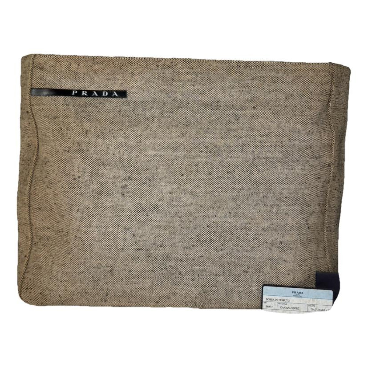 Prada Beige Cotton Handbag image 1