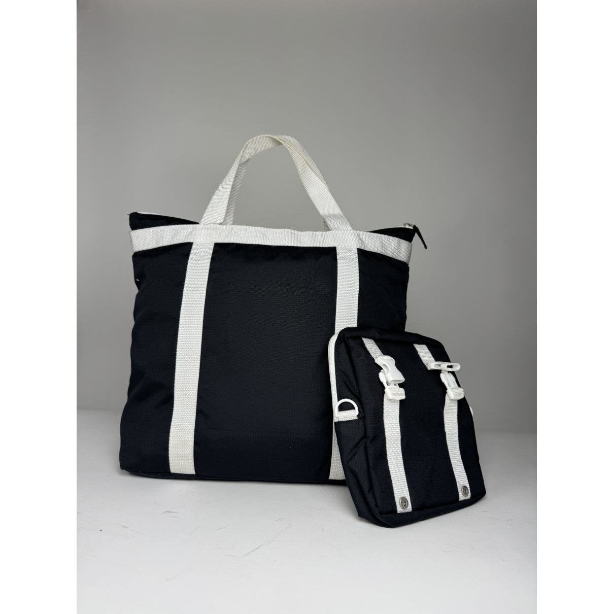 Courrèges Black Cotton Handbag image 5