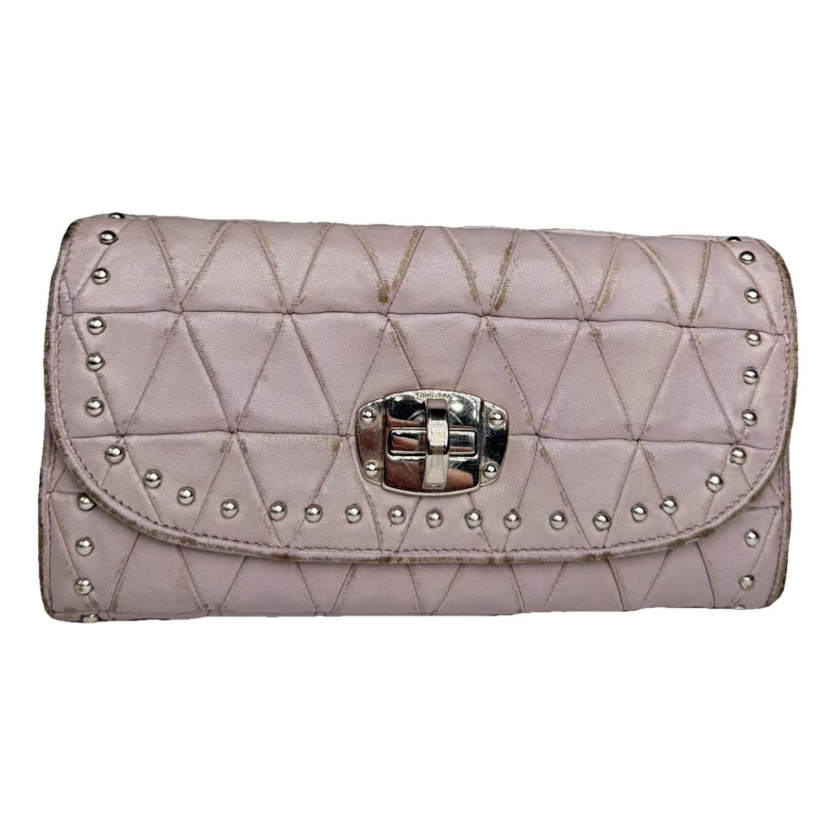 Miu Miu Purple Leather Wallet image 1