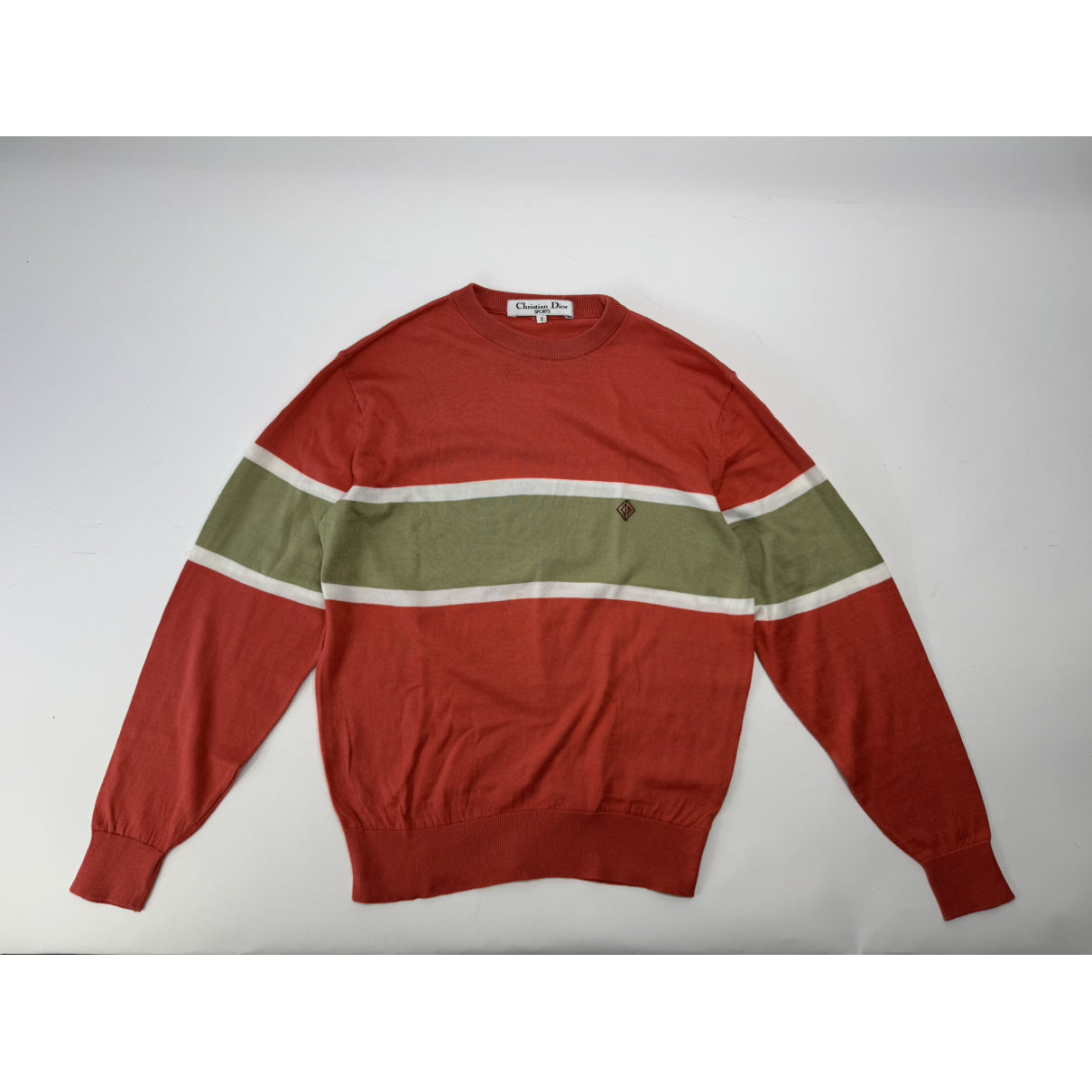 Dior J'Adior8 Orange Cotton Knitwear image 4