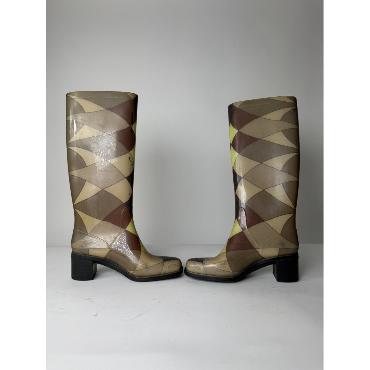 Emilio Pucci Brown Vegan Leather Boot image 3
