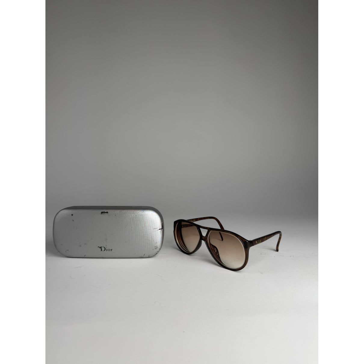 Dior Brown Plastic Sunglasses image 5