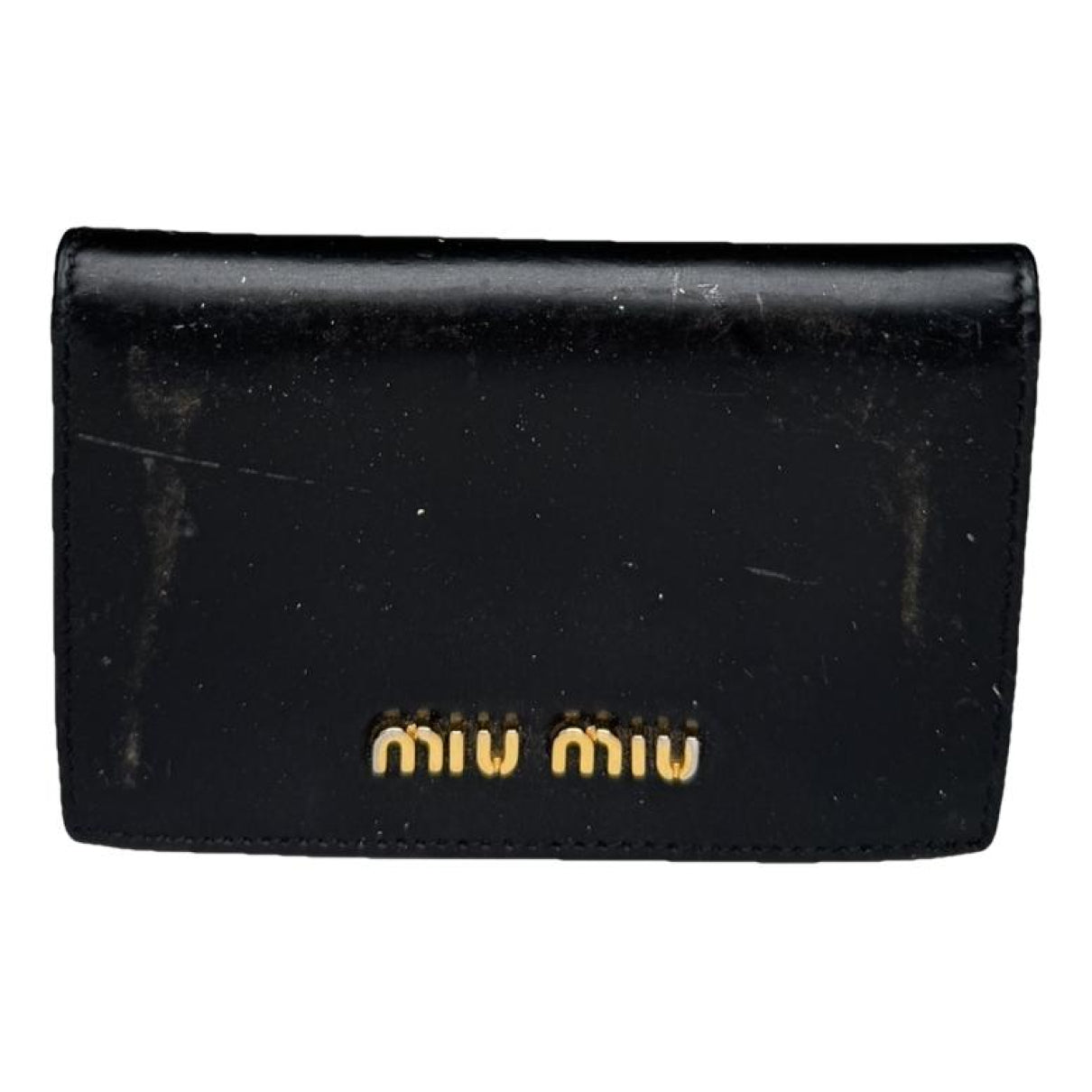 Miu Miu Black Leather Purse image 1