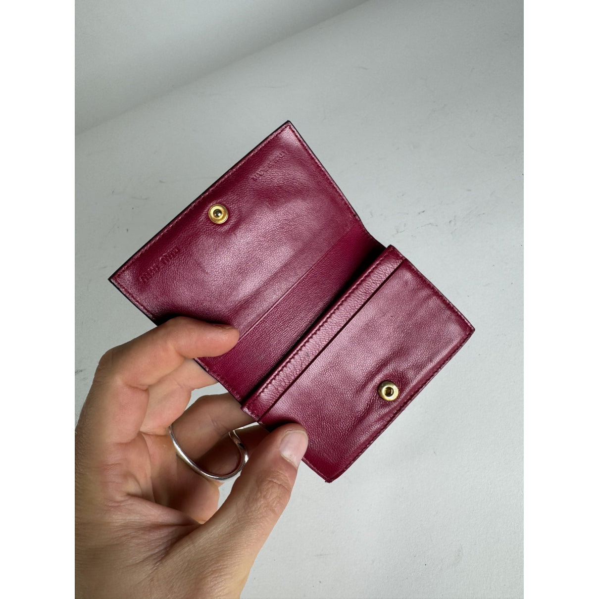 Miu Miu Black Leather Purse image 3