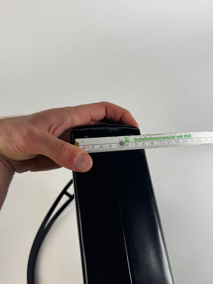 Vintage Givenchy 4G Patent Leather Bag Black