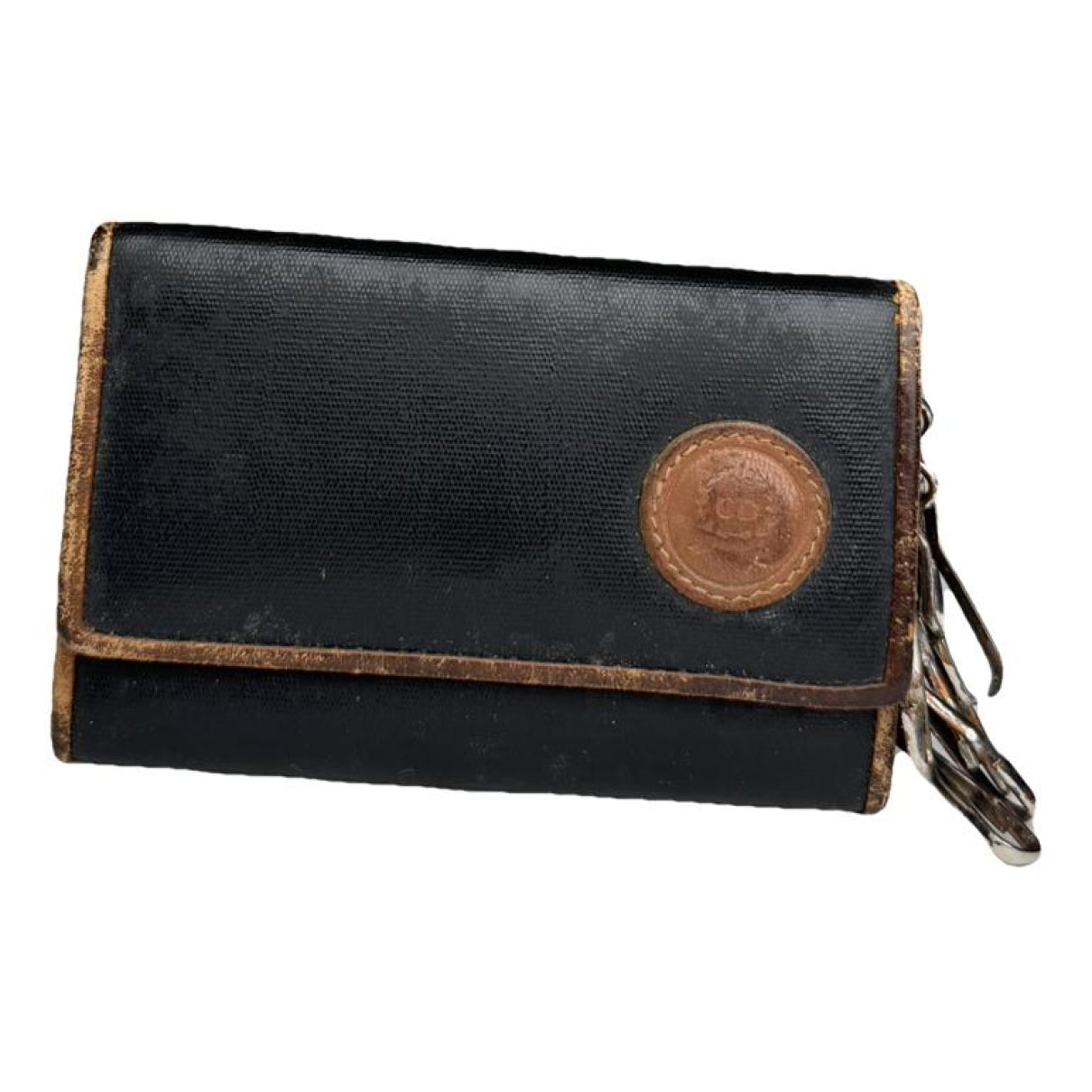 Dior Black Leather Purse image 1