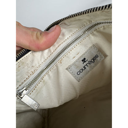 Courrèges Black Exotic Leathers Handbag image 4