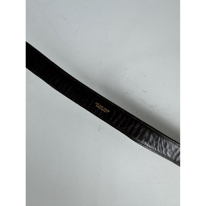 Celine Triomphe Multicolour Leather Belt image 3