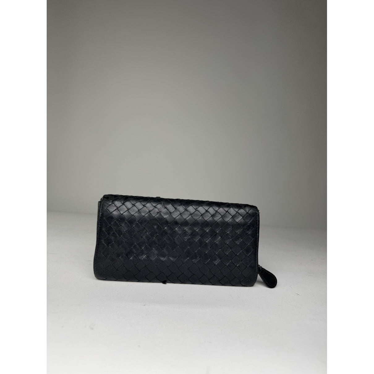 Bottega Veneta Black Leather Wallet image 2