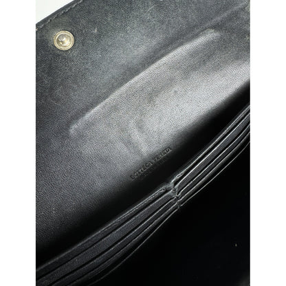 Bottega Veneta Black Leather Wallet image 4