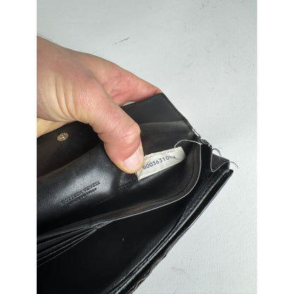 Bottega Veneta Black Leather Wallet image 5