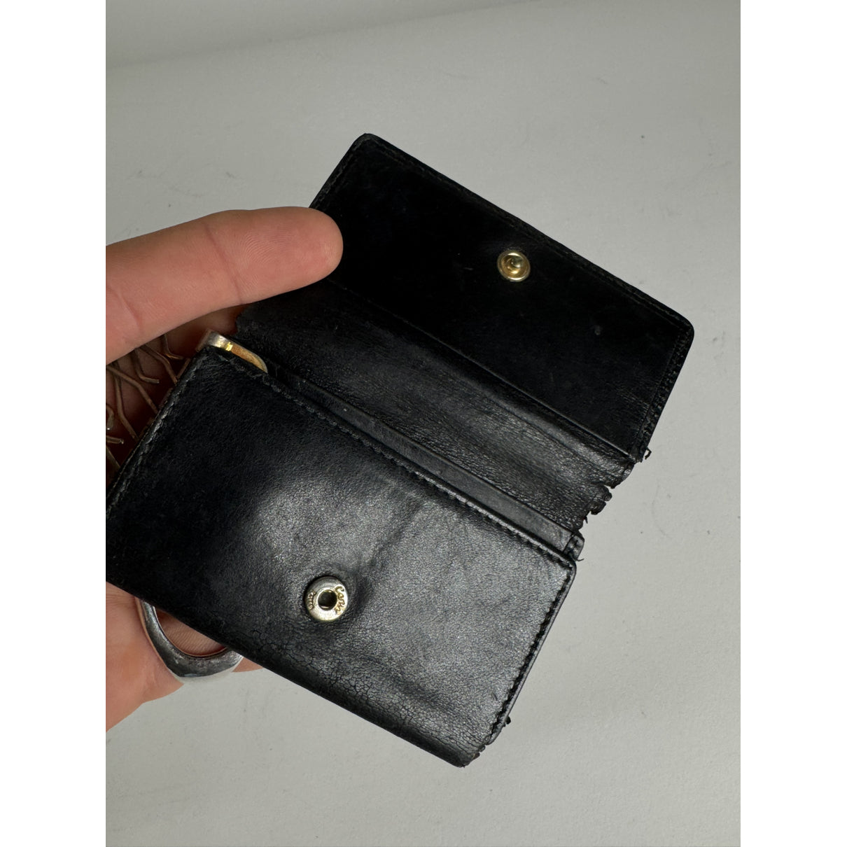 Cartier Black Leather Purse image 3