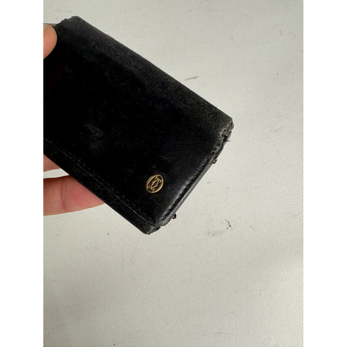 Cartier Black Leather Purse image 5