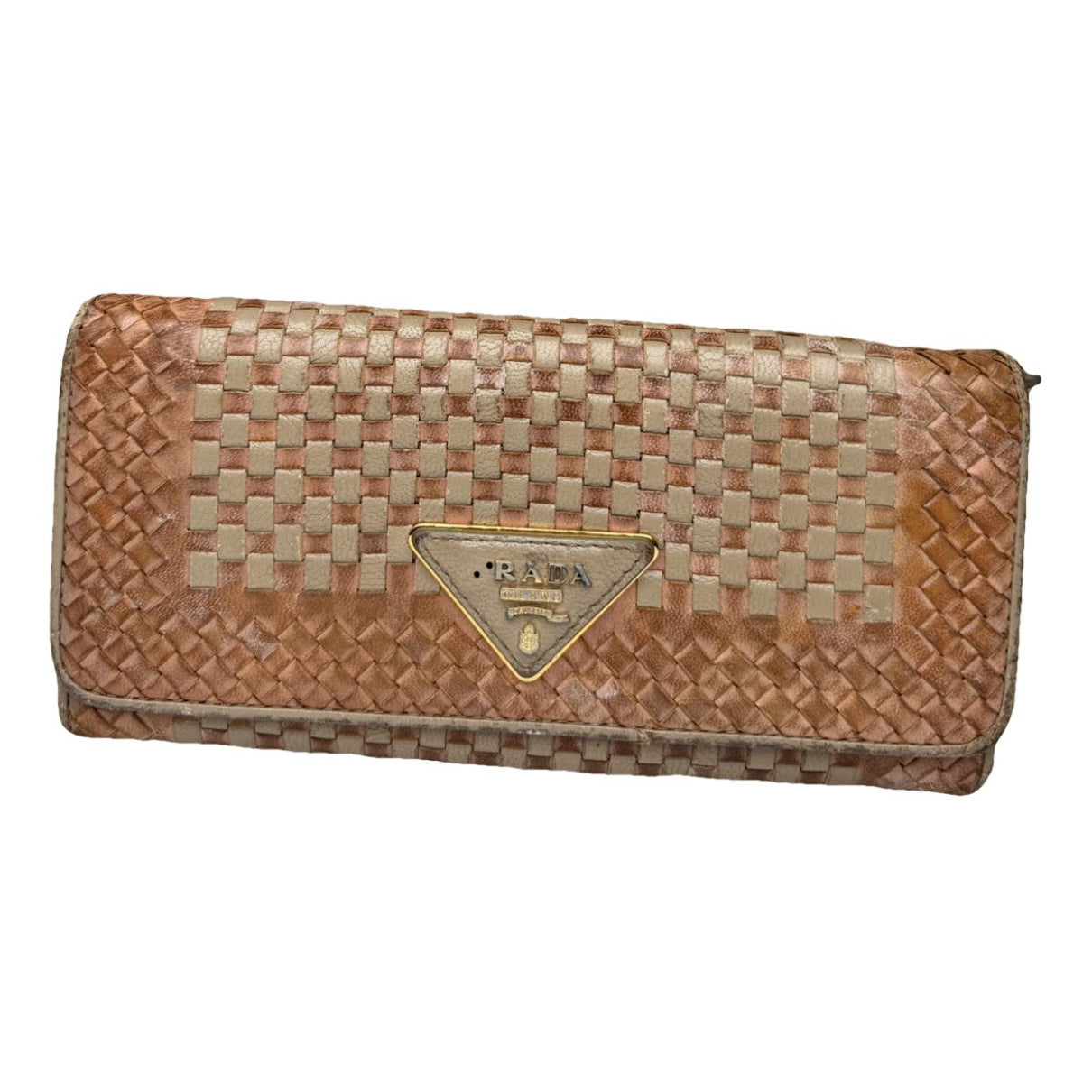 Prada Brown Leather Wallet image 1