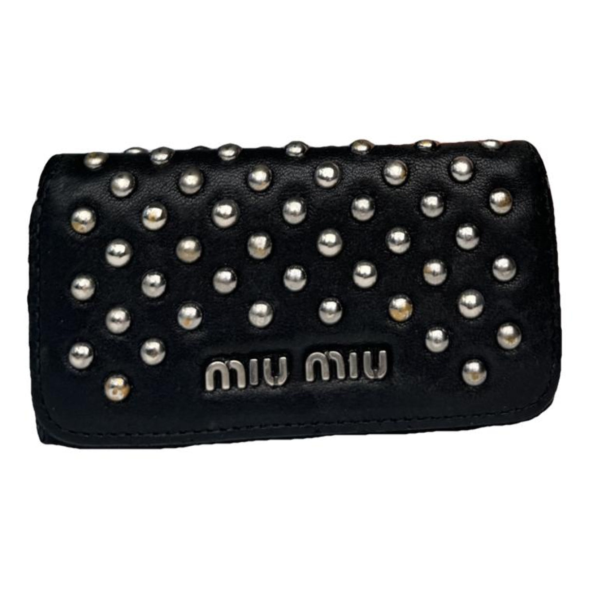 Miu Miu Black Leather Purse image 1