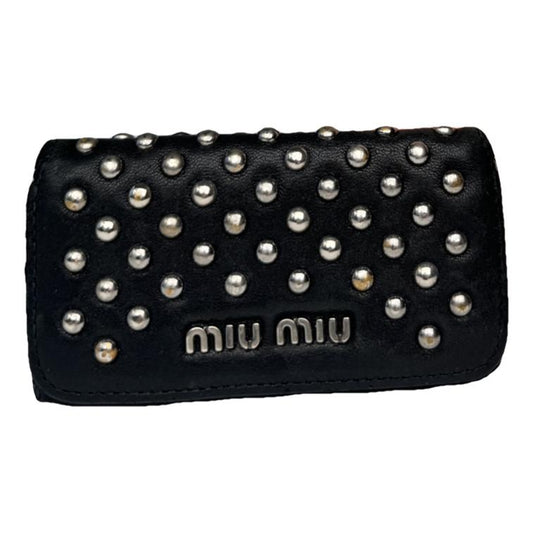 Miu Miu Black Leather Purse image 1