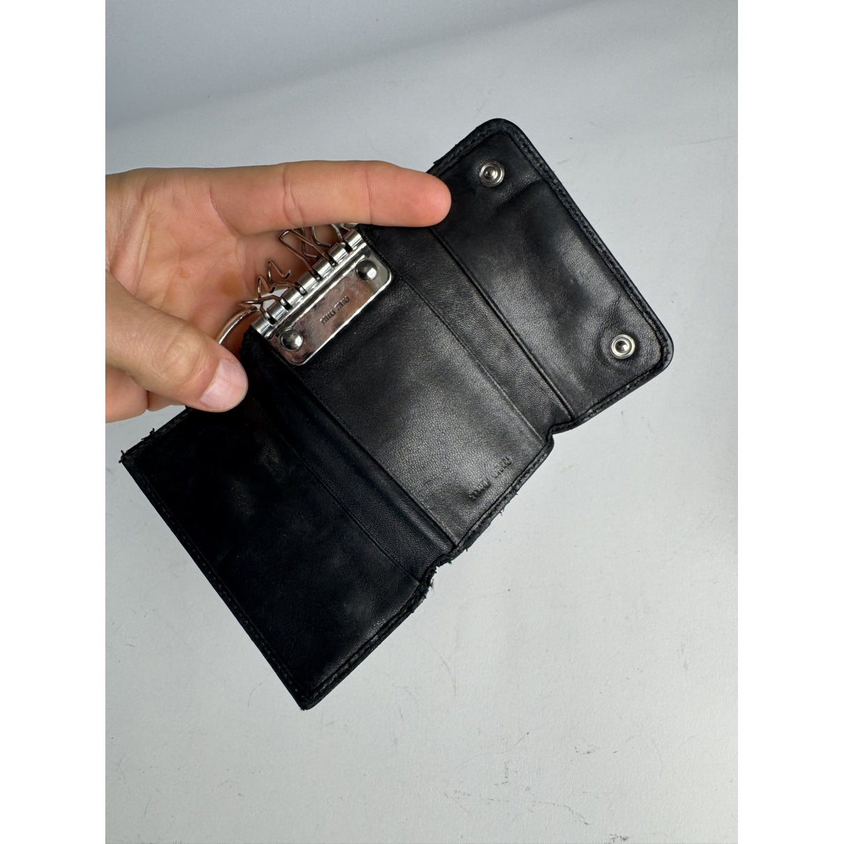 Miu Miu Black Leather Purse image 4