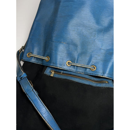 Louis Vuitton NéoNoé Blue Leather Handbag image 3