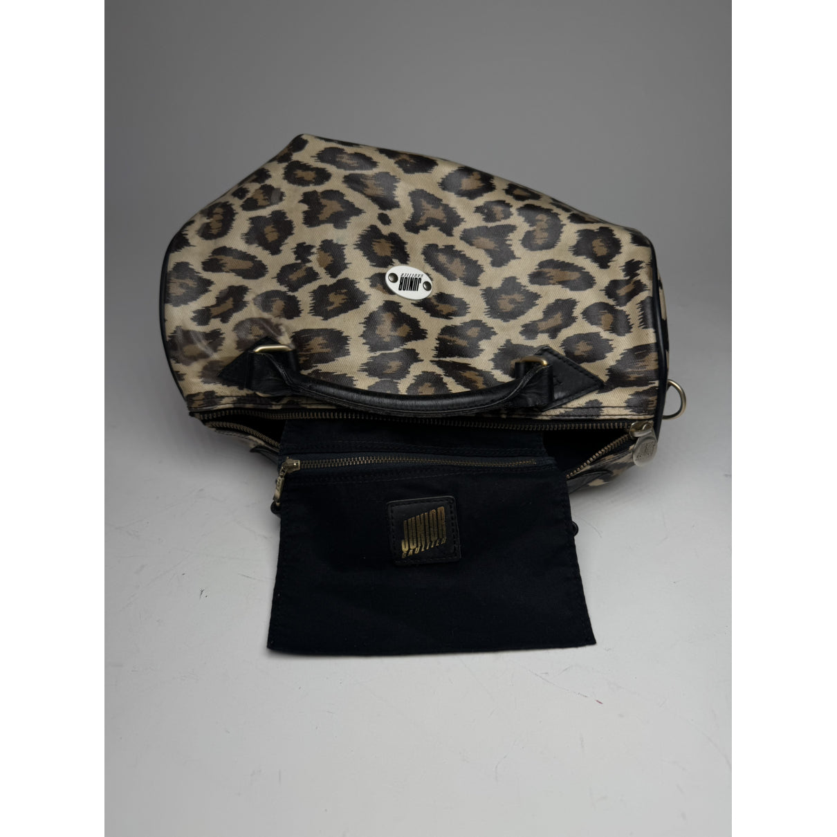 Gaultier Junior Black Leather Handbag image 2