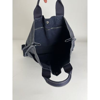 Hermès Navy Cotton Handbag image 2