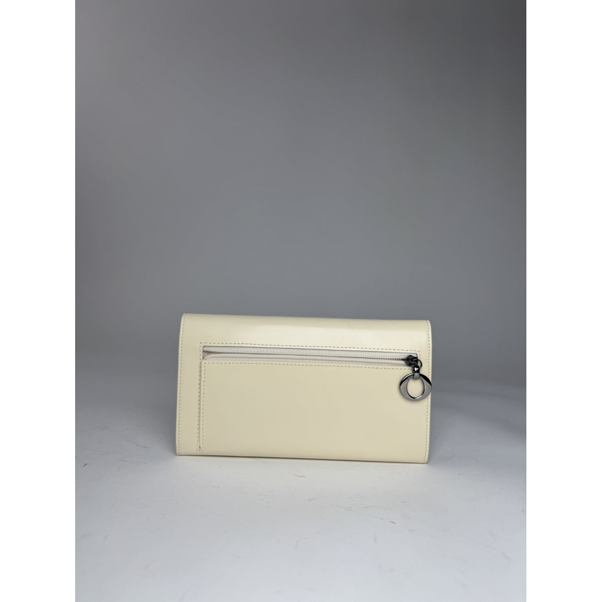 Dior Miss Dior White Patent Leather Wallet image 2