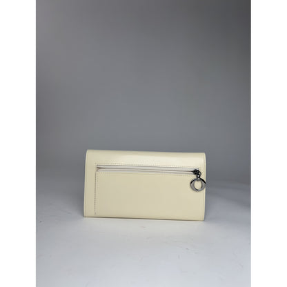 Dior Miss Dior White Patent Leather Wallet image 2