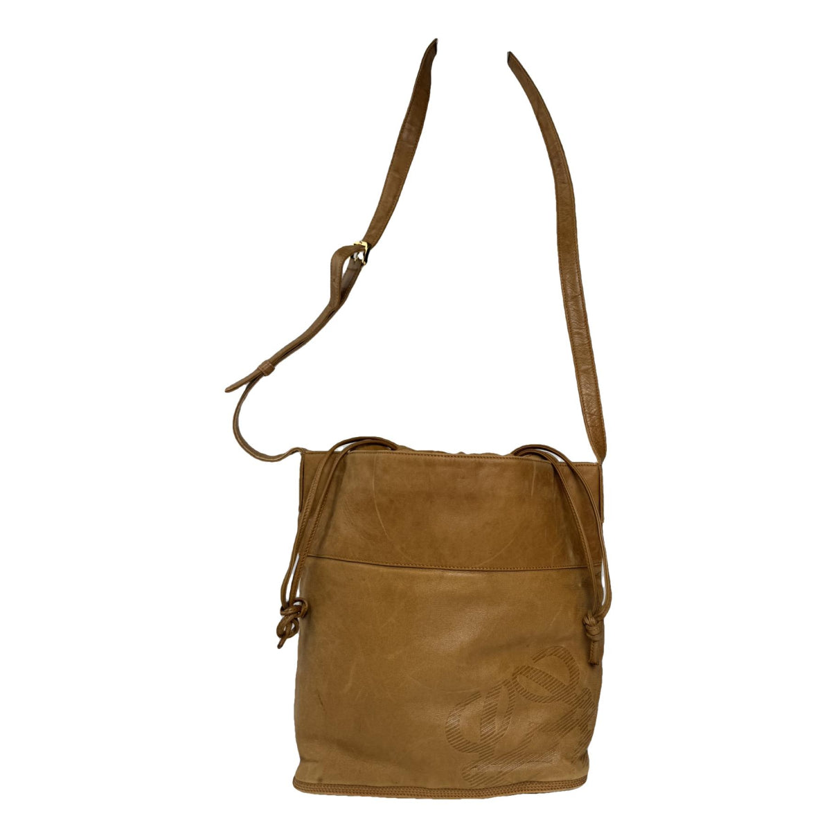 Loewe Flamenco Brown Leather Handbag image 1