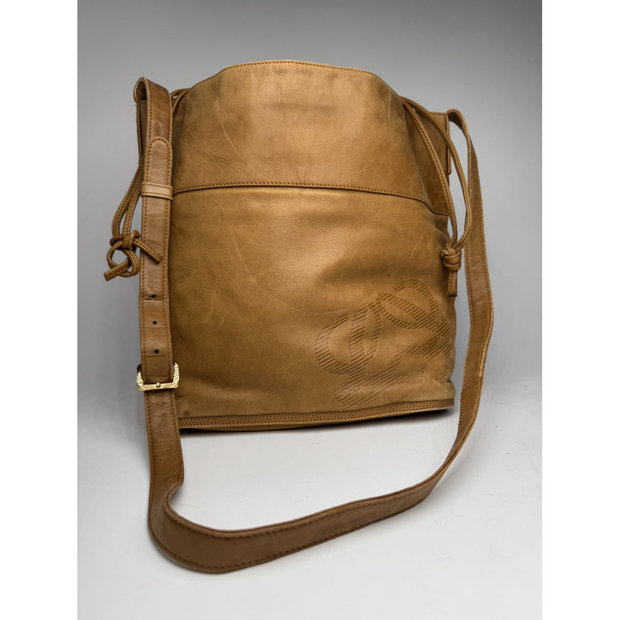 Loewe Flamenco Brown Leather Handbag image 2