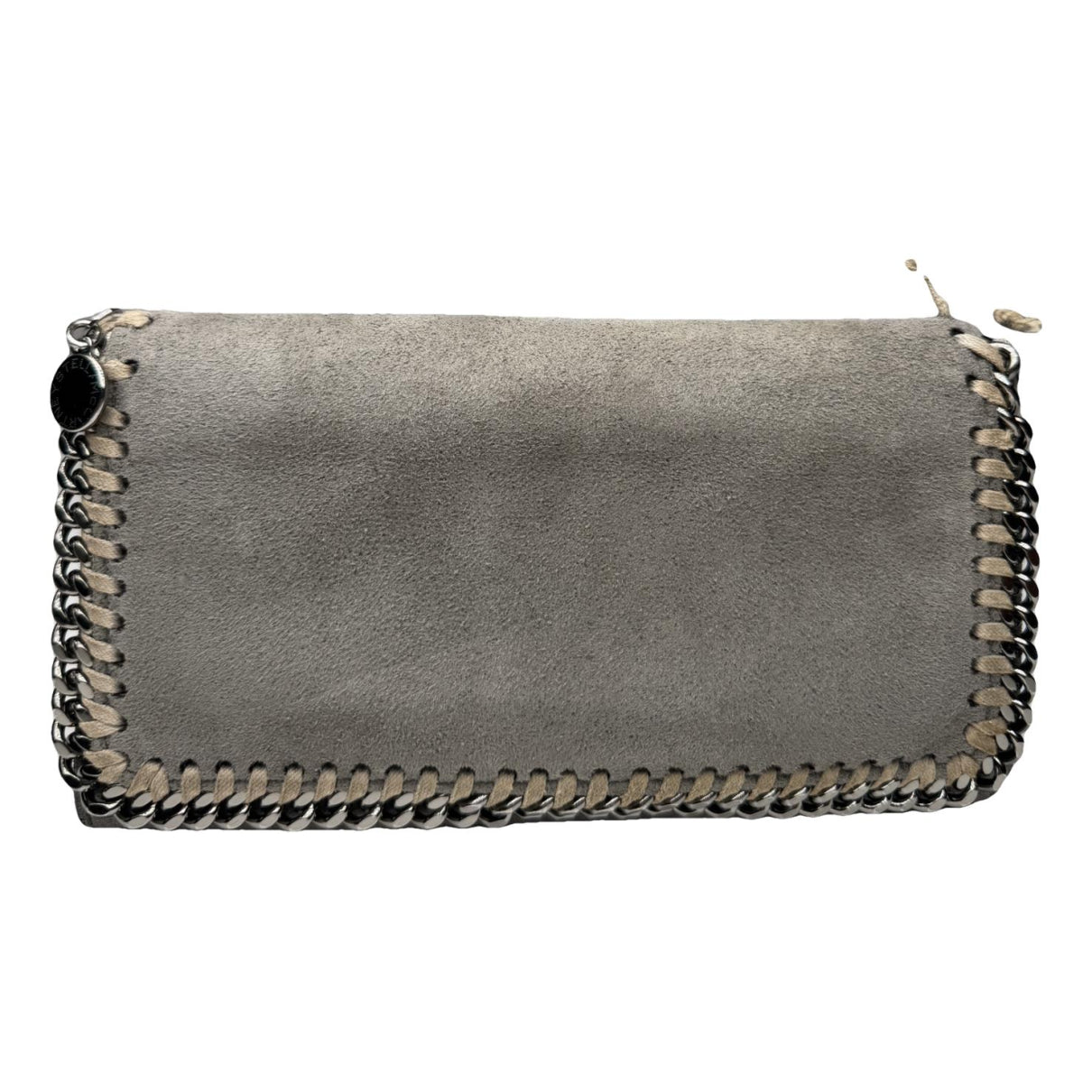 Stella McCartney Grey Leather Wallet image 1