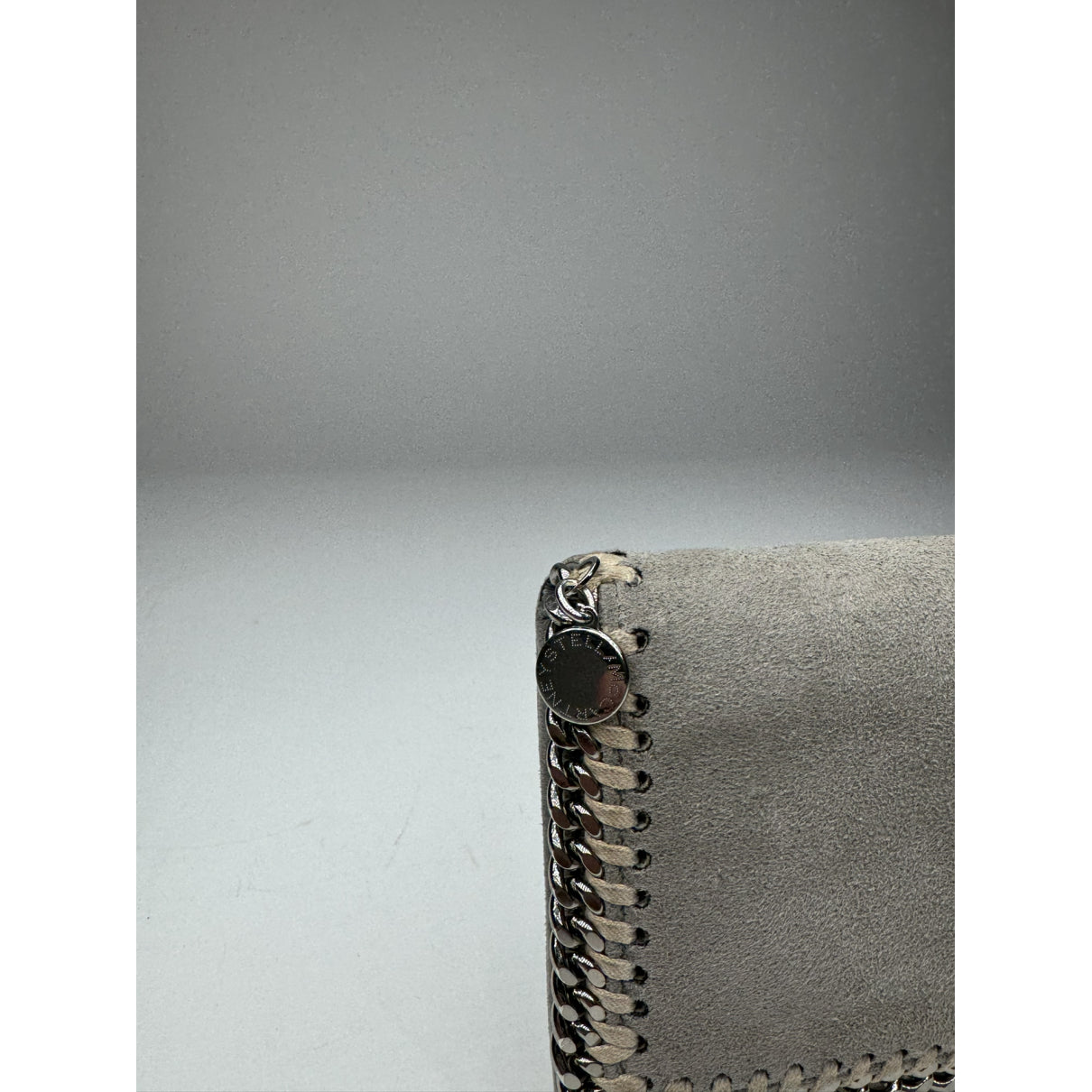 Stella McCartney Grey Leather Wallet image 2
