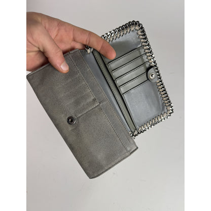 Stella McCartney Grey Leather Wallet image 4