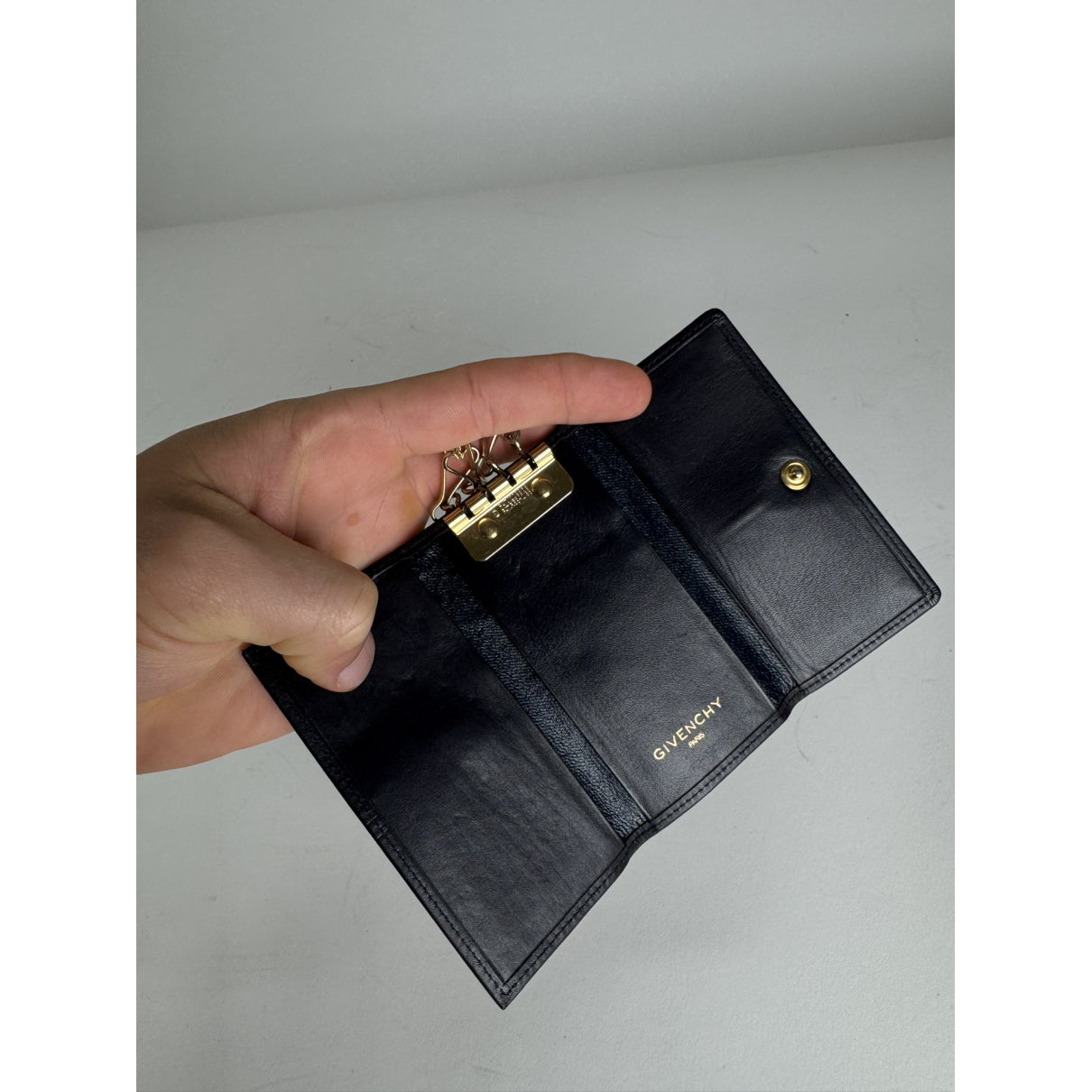 Givenchy Black Leather Purse image 5