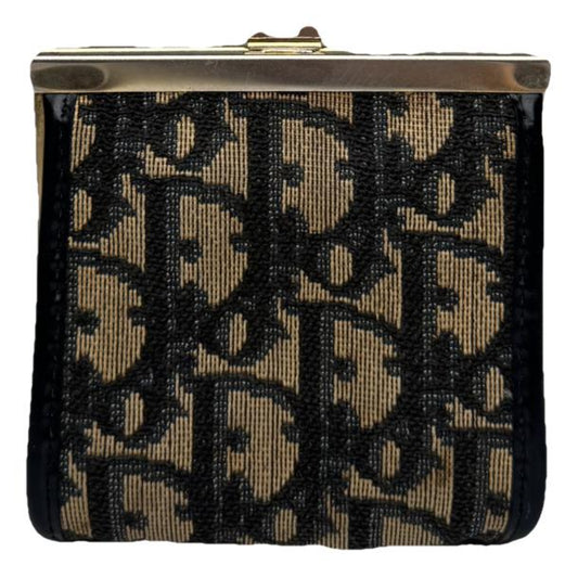 Dior 30 Montaigne Black Cotton Purse image 1