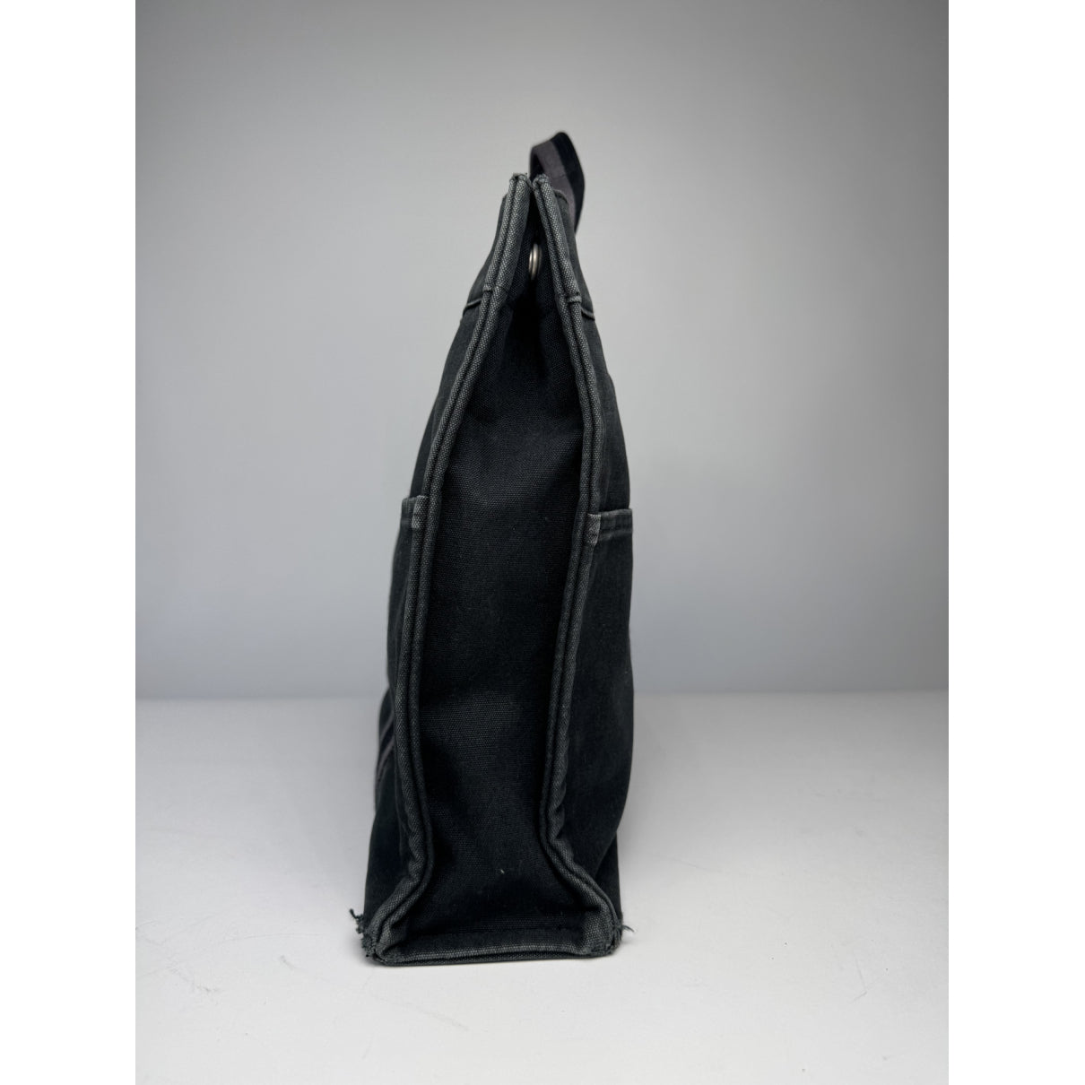 Hermès Black Cotton Handbag image 4