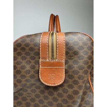 Celine Brown Leather Travel Bag image 4