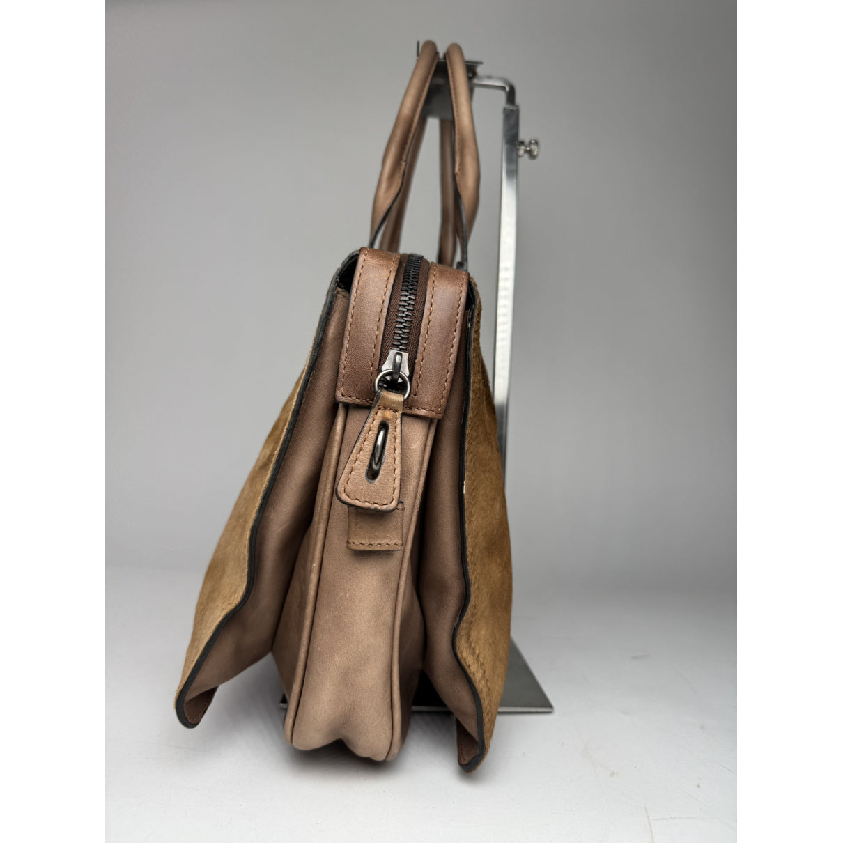 Marni Brown Fur Handbag image 4